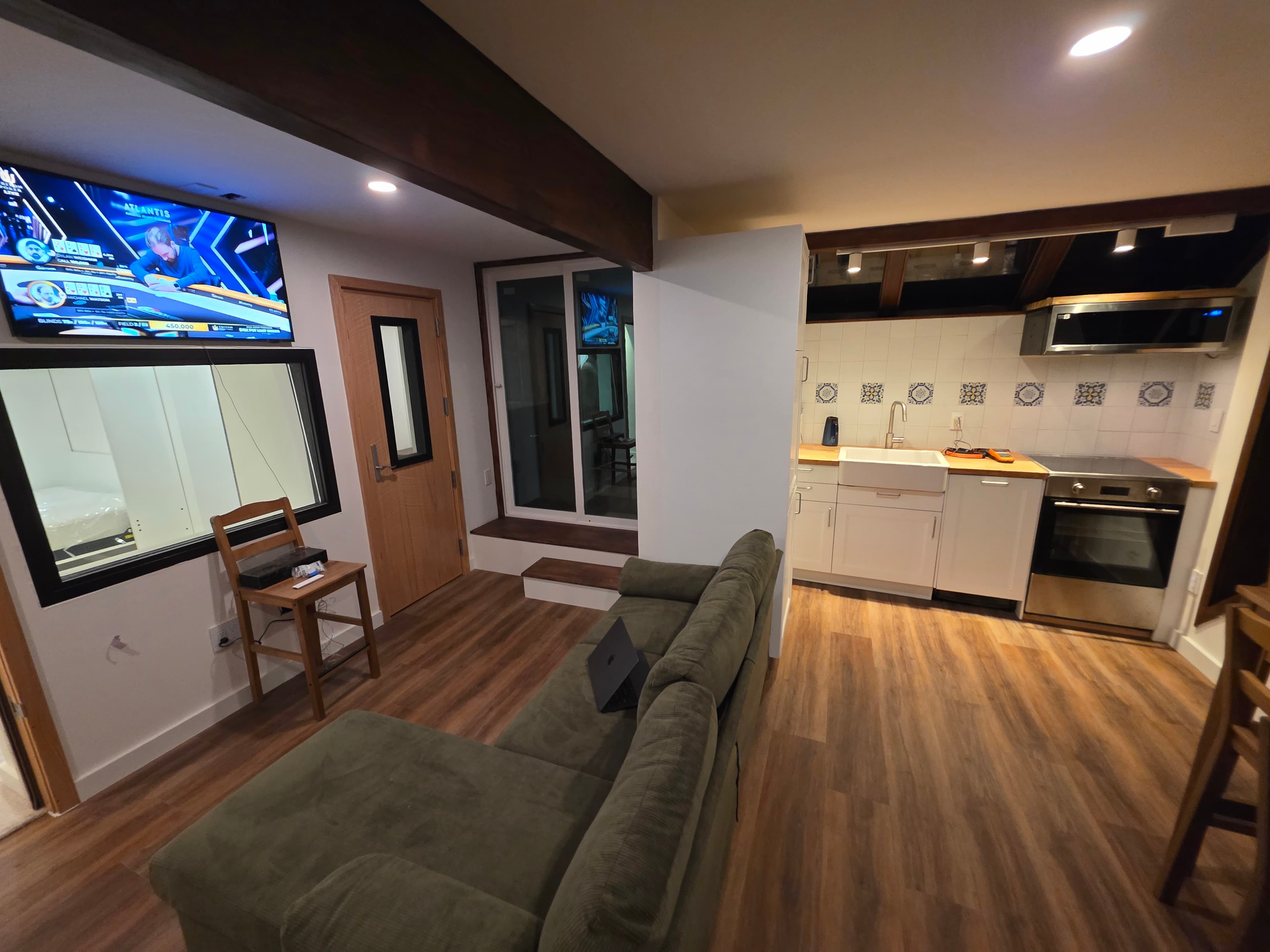 70 Sycamore Ave Mill Valley basement music studio by ConstruBay